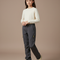 Pantalon Cargo Gris Imperméable Doublé Enfant - Polyester