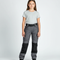 Pantalon Cargo Gris Noir Multipoches Enfant Tactique - Polyester