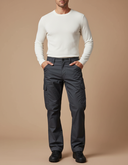 Pantalon Cargo Tactique - Gris Gabardine