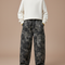 Pantalon Cargo Camouflage Gris Ample Garçon - Jean