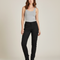 Pantalon Cargo Noir Femme Slim Multipoches Résistant - Gabardine