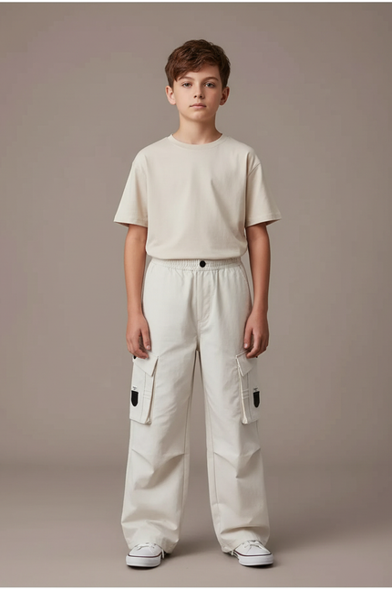 Pantalon Cargo Premium - Beige Toile