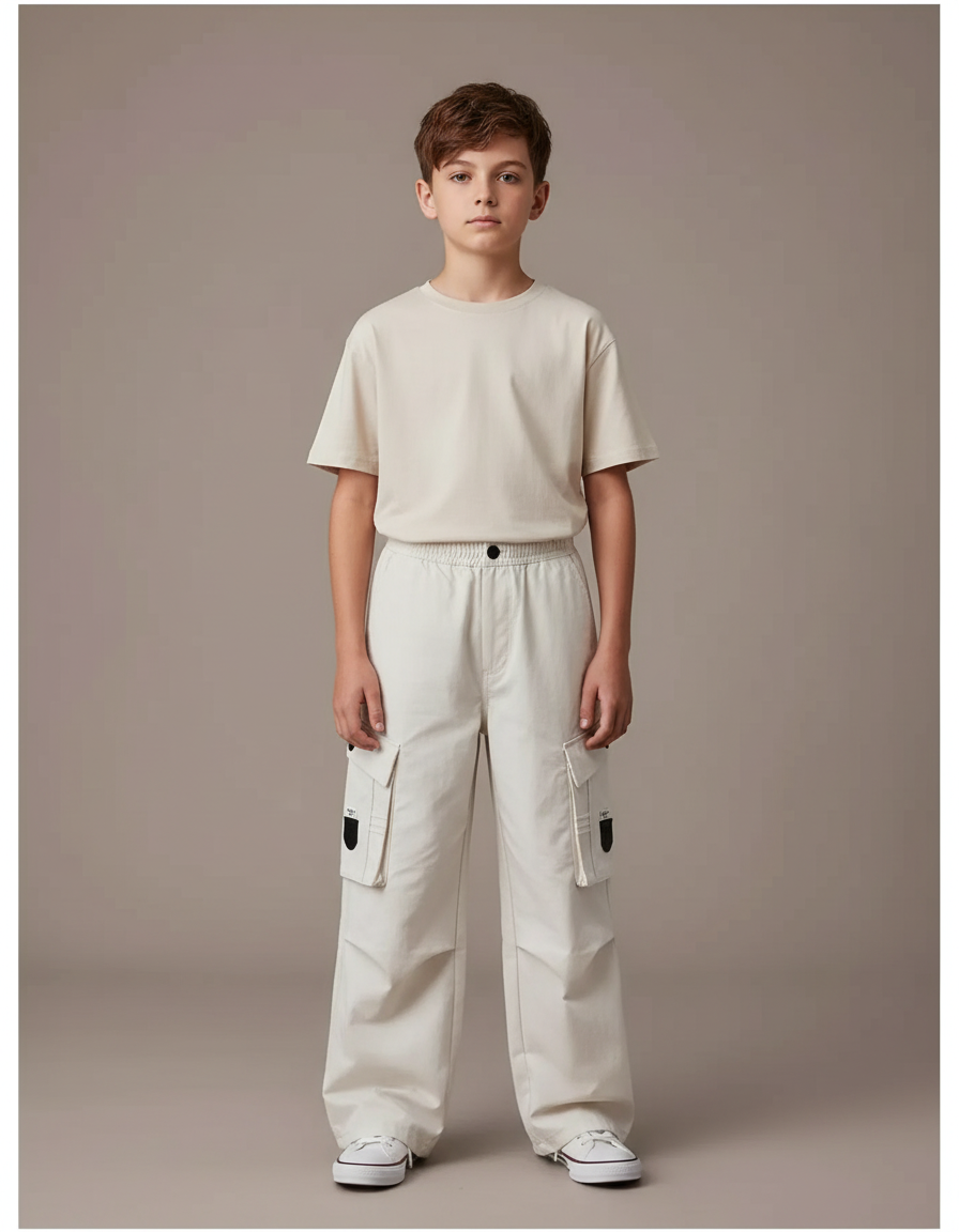 Pantalon Cargo Premium - Beige Toile