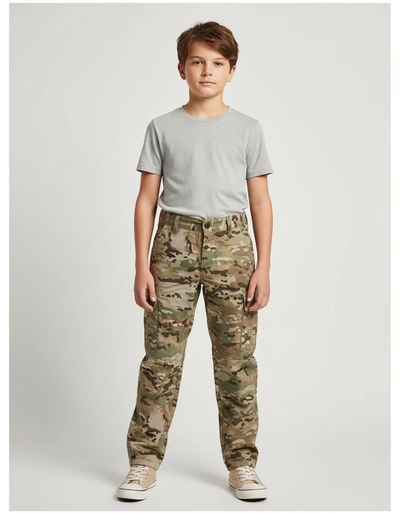 Pantalon Cargo Droit