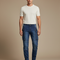 Pantalon Cargo Denim Bleu Slim Multipoches Homme - Jean