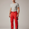 Pantalon Cargo Rouge Sécurité Réfléchissant Multipoches Homme - Toile