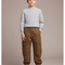 Pantalon Cargo Marron Ample Décontracté Enfant Jogger - Toile