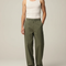 Pantalon Cargo Vert Ample Décontracté Coton Homme - Kaki