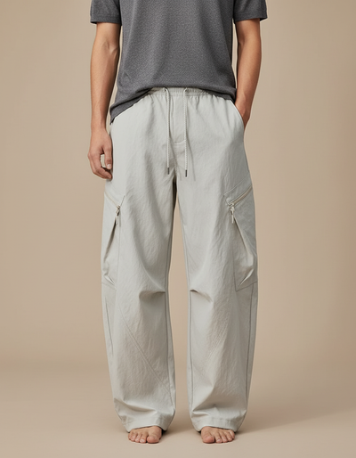 Pantalon Cargo Femme Avec Cordon