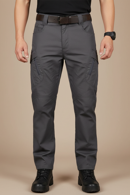 Pantalon Cargo Montagne - Gris Polyester