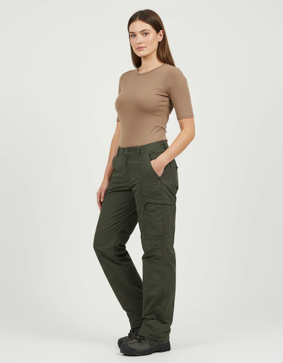 Pantalon Cargo Femme Militaire