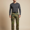 Pantalon Cargo Camouflage Militaire Tactique Genouillères Intégrées - Multicolore Polyester