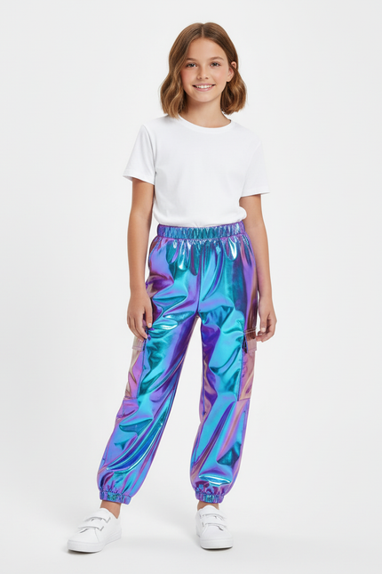 Pantalon Cargo Réfléchissant - Multicolore Polyester