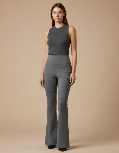 Pantalon Cargo Femme Large