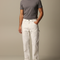 Pantalon Cargo Blanc Coton Droit Décontracté Homme - Jean