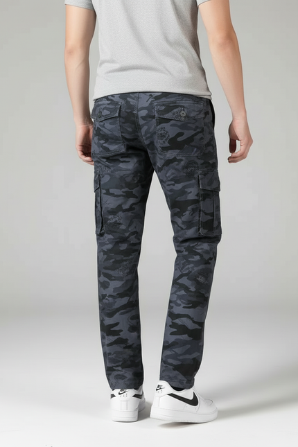 Pantalon Cargo Surplus Militaire - Gris Toile - vue 2