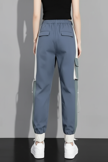 Pantalon Randonnée Cargo Femme - Multicolore Polyester - vue 2