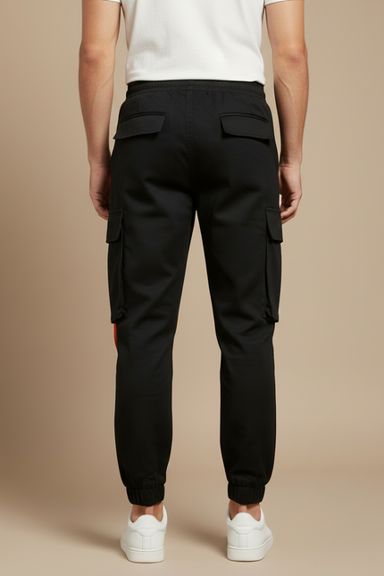 Pantalon Cargo Original - Noir Polyester - vue 2