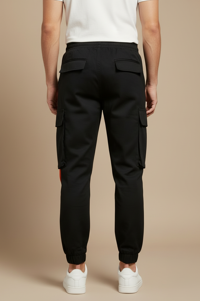 Pantalon Cargo Original - Noir Polyester - vue 2
