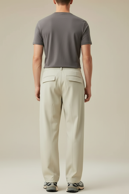 Pantalon Cargo Beige Homme Ample Décontracté Sportif - Polyester - vue 2