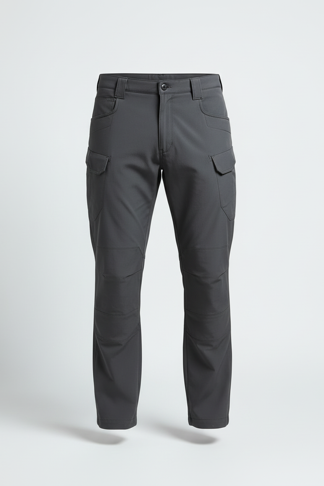 Pantalon Cargo Gris Imperméable Tactique Homme - Polyester - vue 3