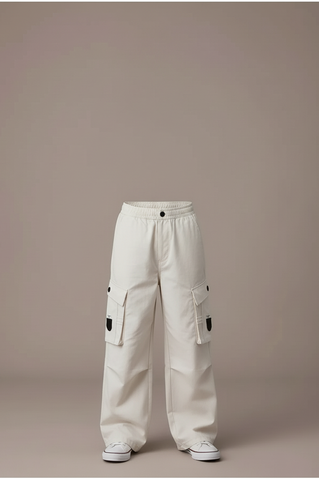 Pantalon Cargo Premium - Beige Toile - vue 3