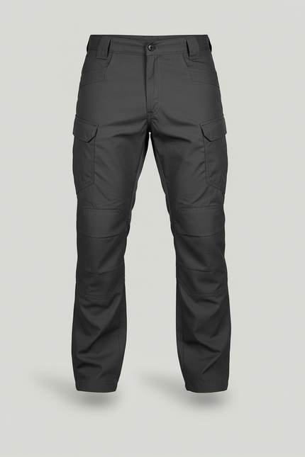 Pantalon Cargo Gris Tactique Multi-Poches Résistant Homme - Polyester - vue 3