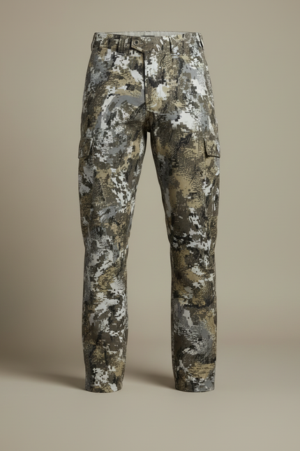 Pantalon Cargo Camouflage Chasse Résistant Outdoor Homme - Multicolore Toile - vue 3