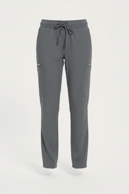 Pantalon Cargo Gris Ample Cordon Décontracté Enfant - Polyester - vue 3