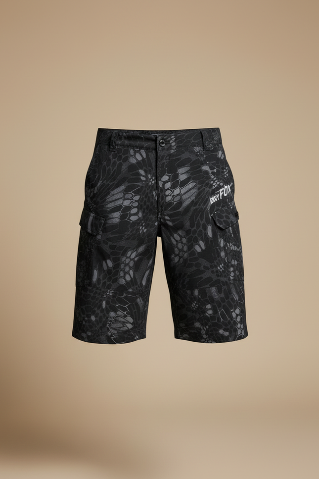 Pantalon Cargo Tactique Camouflage Gris Noir Homme - Imprimé Polyester - vue 3