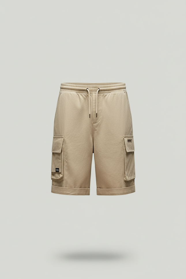 Pantalon Cargo Beige Décontracté Multi-Poches Homme - Toile - vue 3