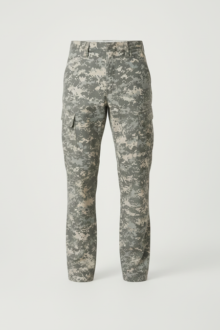 Pantalon Cargo Camouflage Militaire Décontracté Homme Multipoches - Multicolore Toile - vue 3