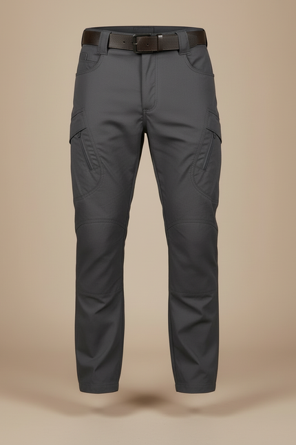 Pantalon Cargo Montagne - Gris Polyester - vue 3