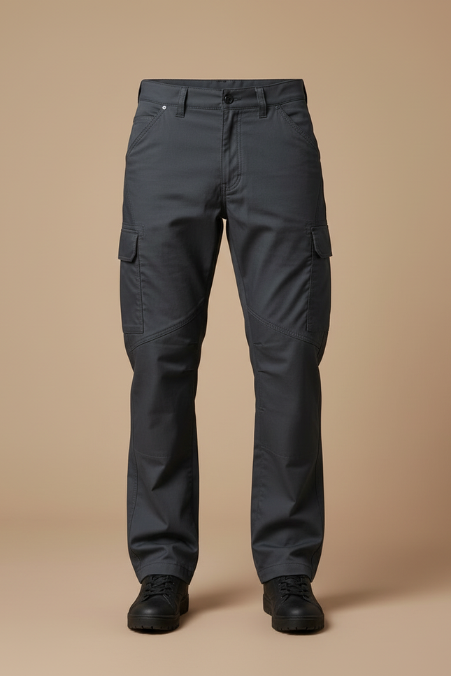Pantalon Cargo Tactique - Gris Gabardine - vue 3