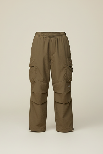 Pantalon Cargo Garçon Kaki Parachute - Polyester - vue 3