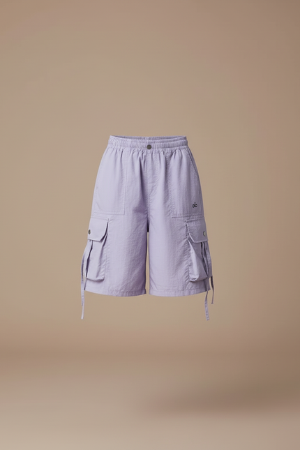Pantalon Cargo Violet Ample Léger Enfants - Polyester - vue 3