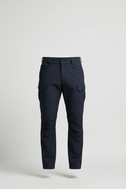 Pantalon Cargo Trekking - Marine Polyester - vue 3