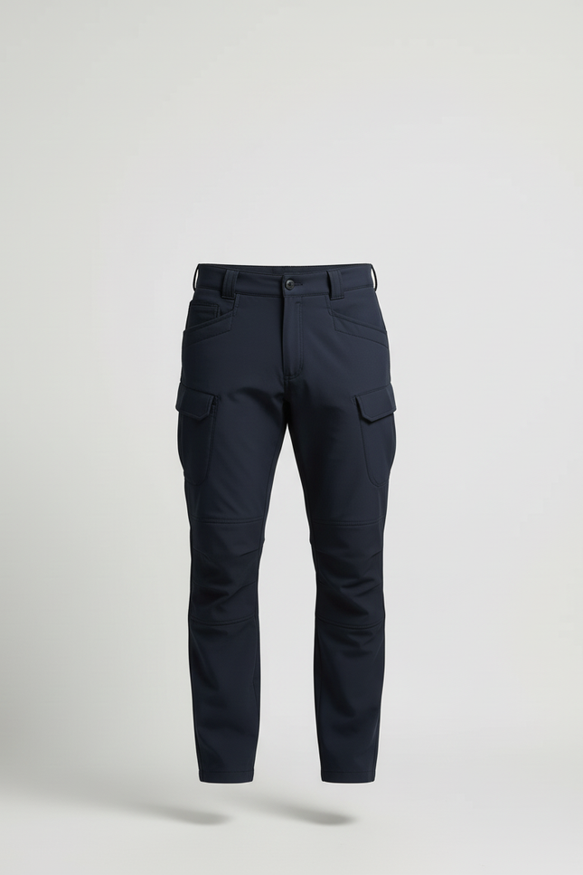 Pantalon Cargo Trekking - Marine Polyester - vue 3