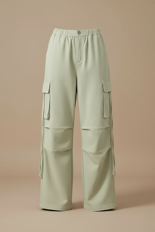 Pantalon Cargo Cargo Flare - Vert Toile - vue 3