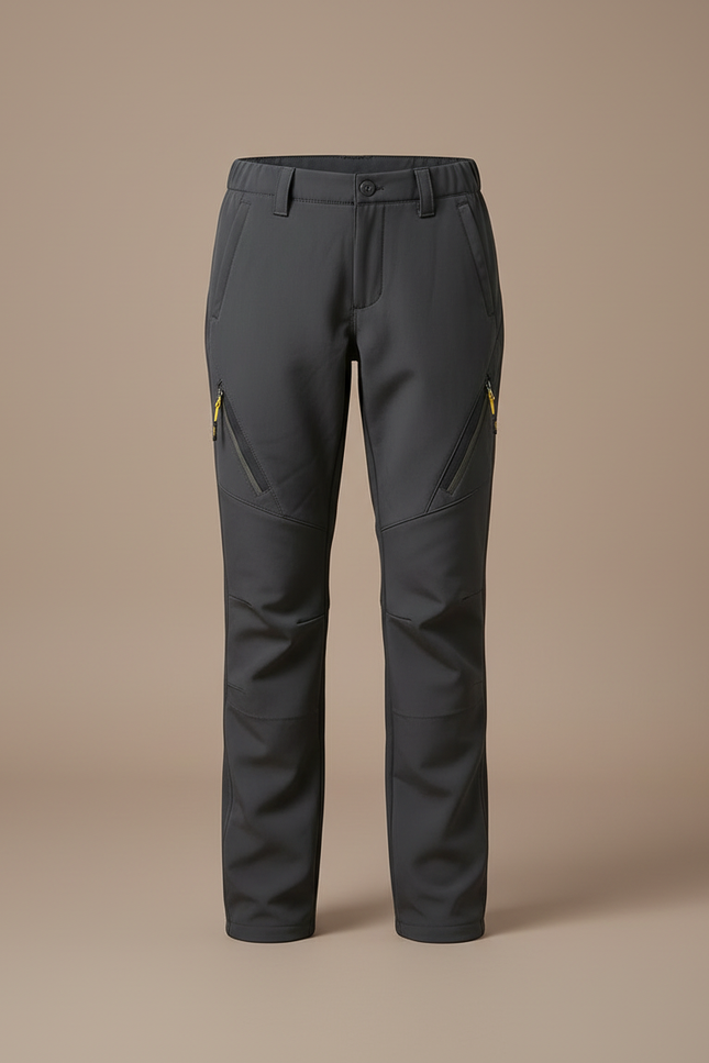Pantalon Cargo Gris Imperméable Doublé Enfant - Polyester - vue 3