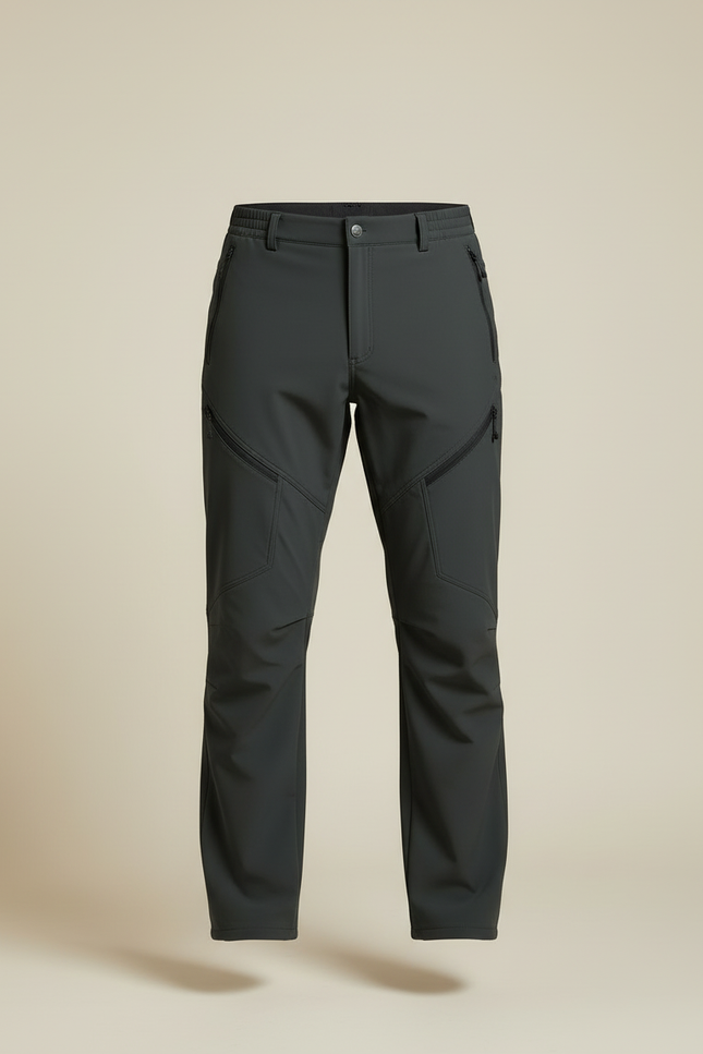 Pantalon Cargo Homme Gris Anthracite Tactique Multi-Poches - Polyester - vue 3