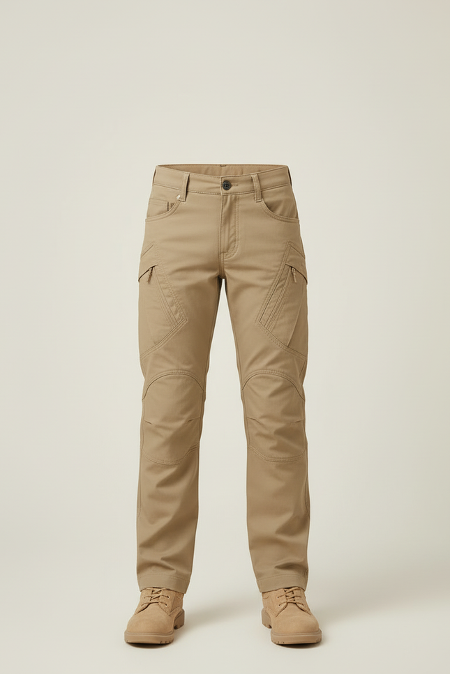 Pantalon Cargo Beige Enfant Tactique Robuste - Toile - vue 3