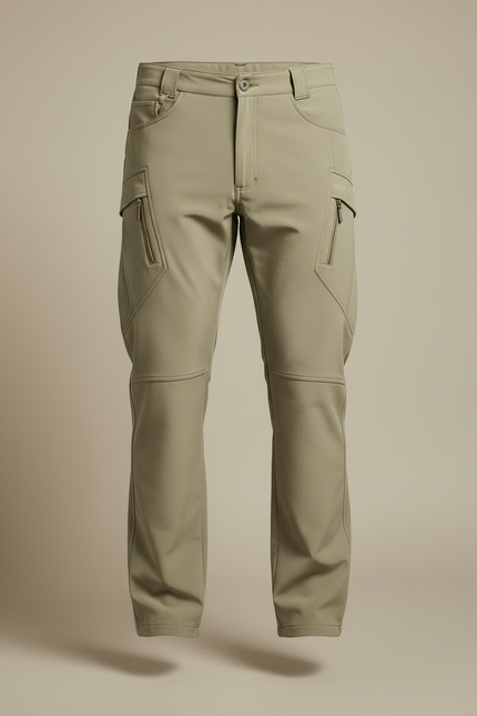 Pantalon Cargo Kaki Homme Léger Fonctionnel Randonnée - Polyester - vue 3